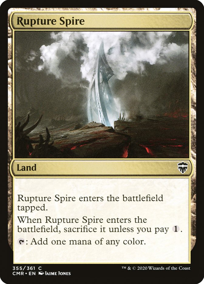 Rupture Spire [Commander Legends] | Grognard Games