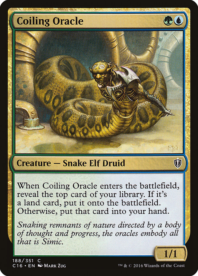 Coiling Oracle [Commander 2016] | Grognard Games