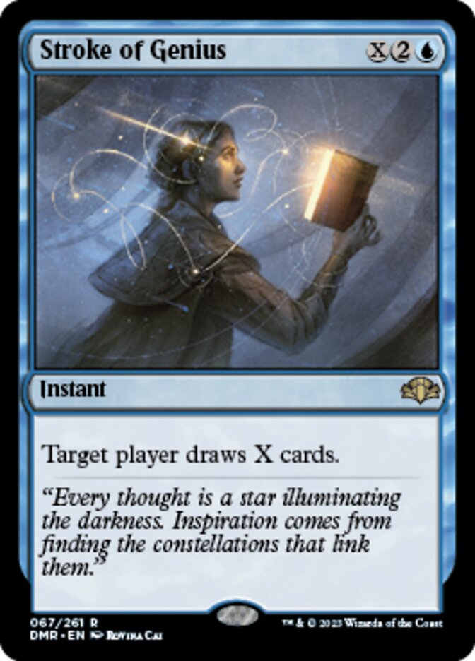 Stroke of Genius [Dominaria Remastered] | Grognard Games