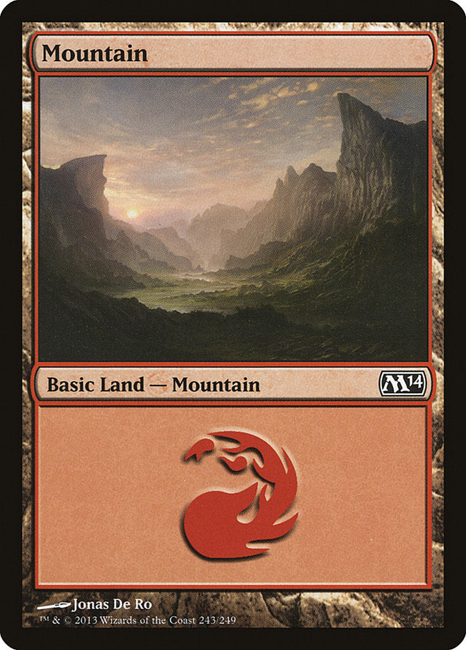 Mountain (243) [Magic 2014] | Grognard Games