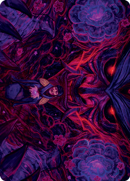 Reckoner Shakedown Art Card [Kamigawa: Neon Dynasty Art Series] | Grognard Games