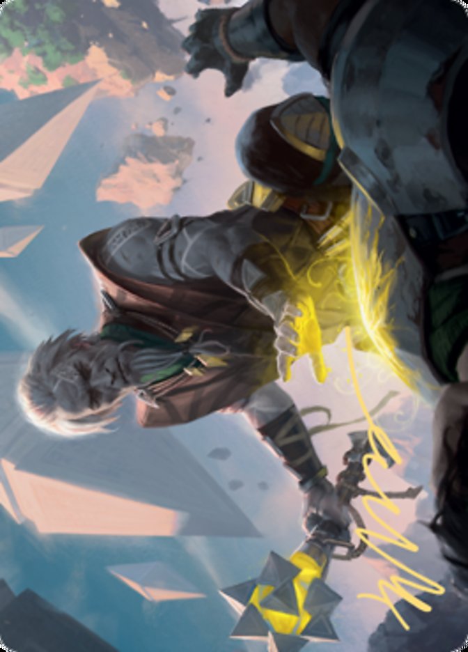 Expedition Healer Art Card (Gold-Stamped Signature) [Zendikar Rising Art Series] | Grognard Games