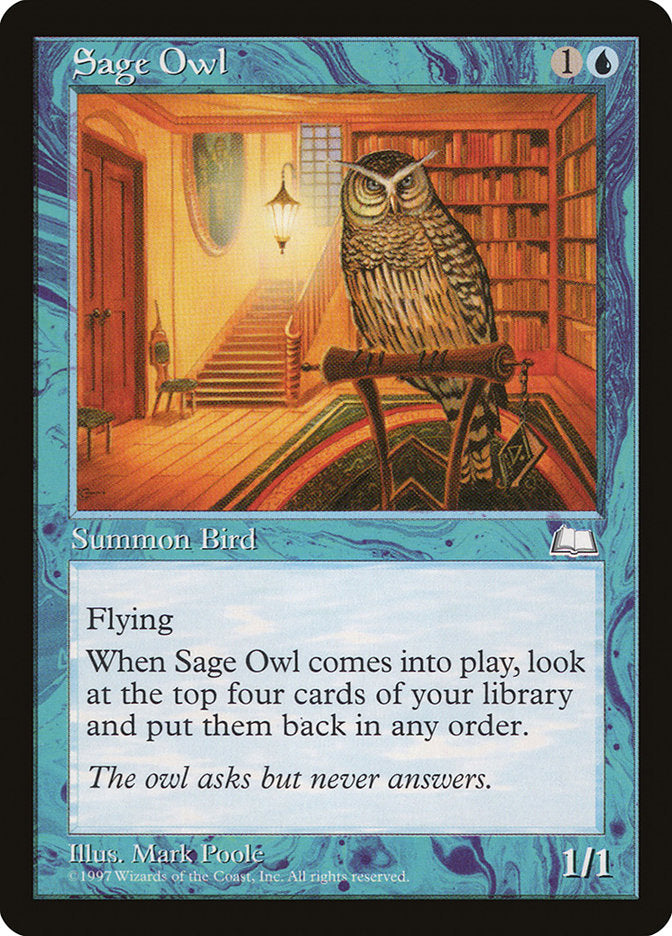 Sage Owl [Weatherlight] | Grognard Games