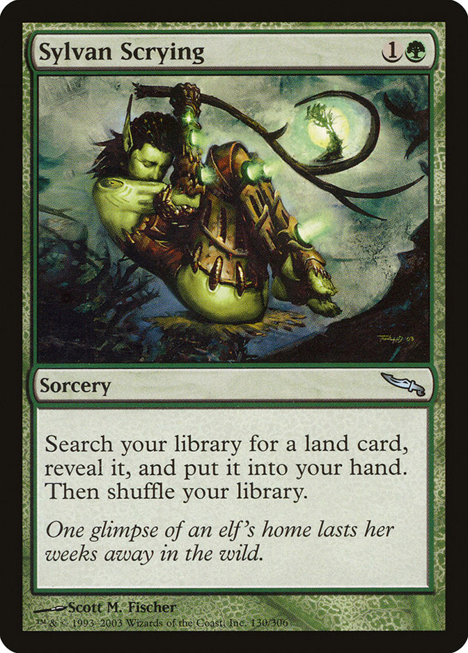 Sylvan Scrying [Mirrodin] | Grognard Games