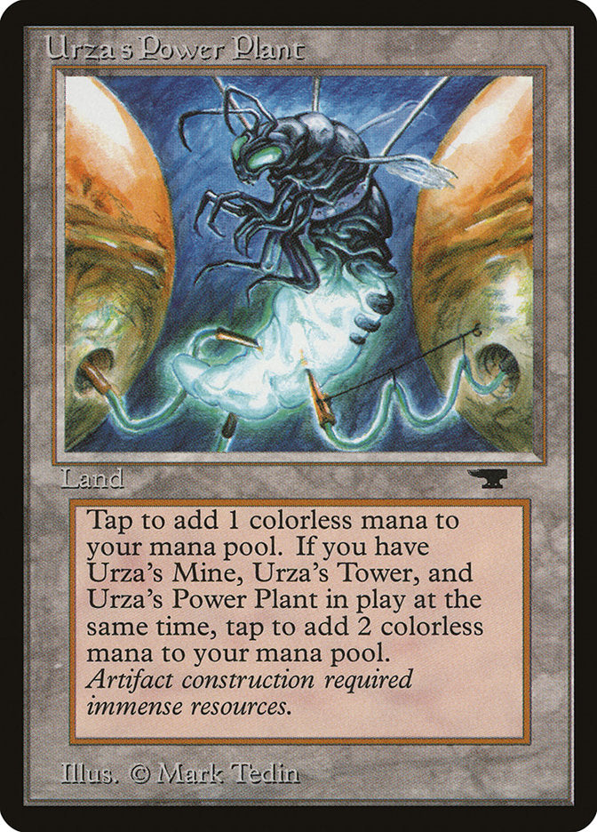 Urza's Power Plant (Insect) [Antiquities] | Grognard Games