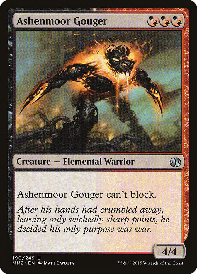 Ashenmoor Gouger [Modern Masters 2015] | Grognard Games