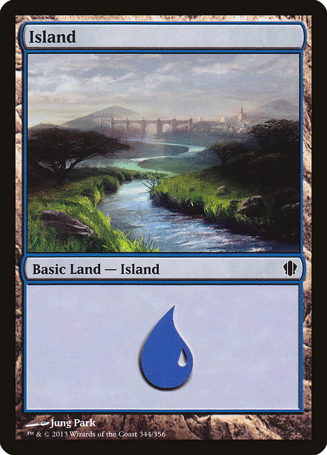 Island (344) [Commander 2013] | Grognard Games