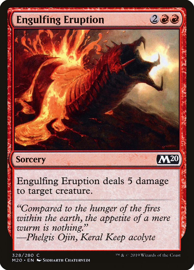 Engulfing Eruption [Core Set 2020] | Grognard Games