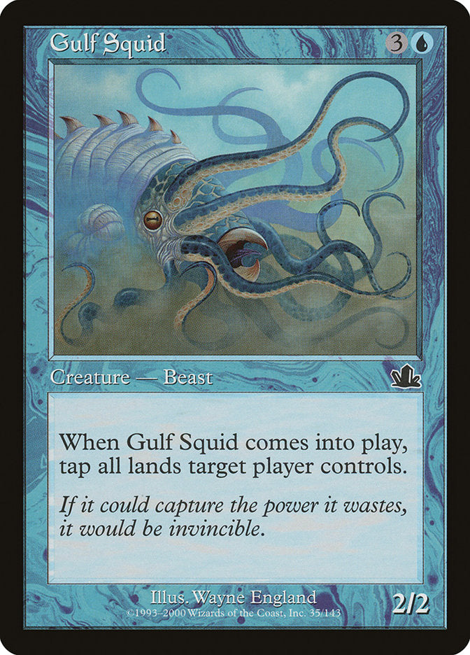 Gulf Squid [Prophecy] | Grognard Games