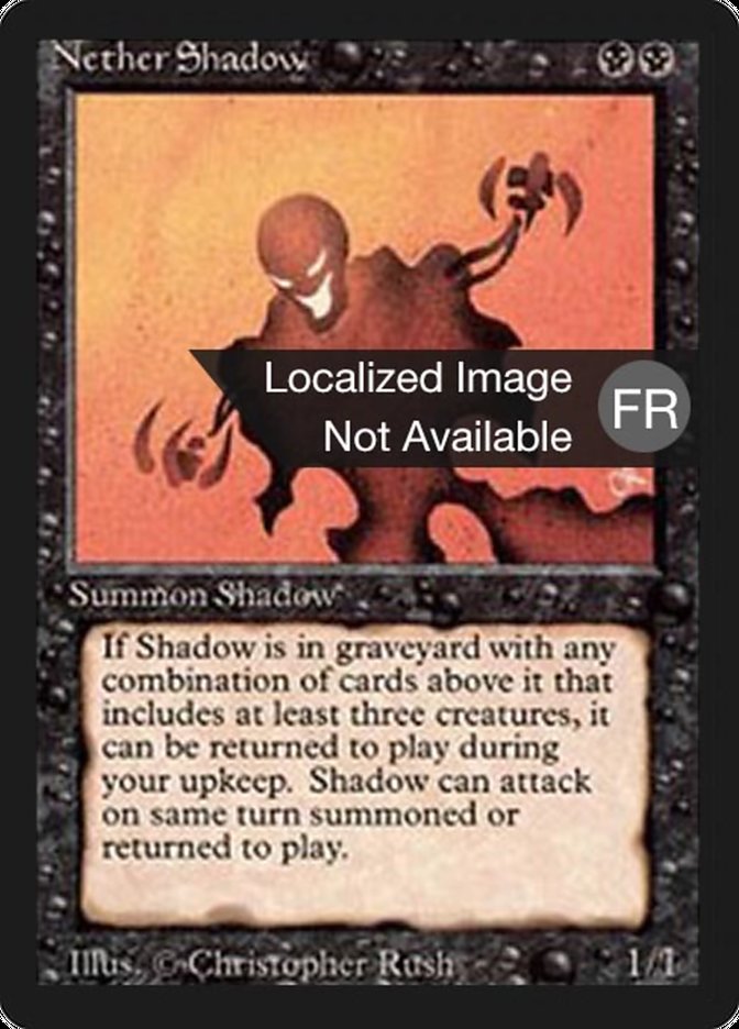 Nether Shadow [Foreign Black Border] | Grognard Games