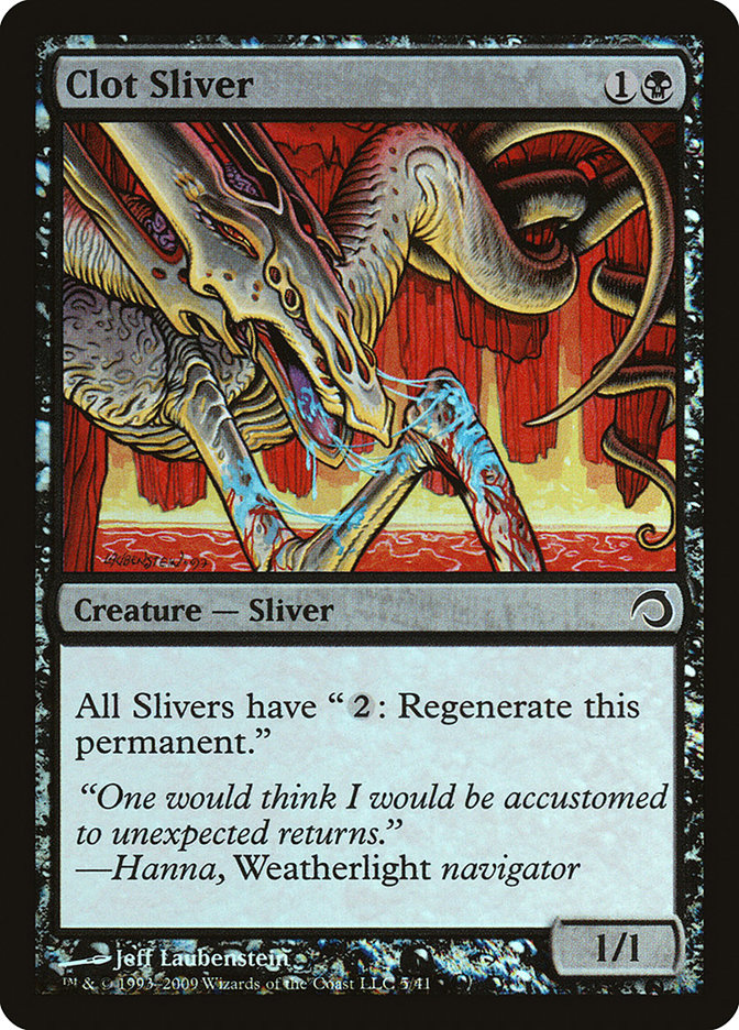 Clot Sliver [Premium Deck Series: Slivers] | Grognard Games