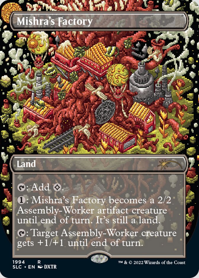 Mishra's Factory (Borderless) [Secret Lair 30th Anniversary Countdown Kit] | Grognard Games