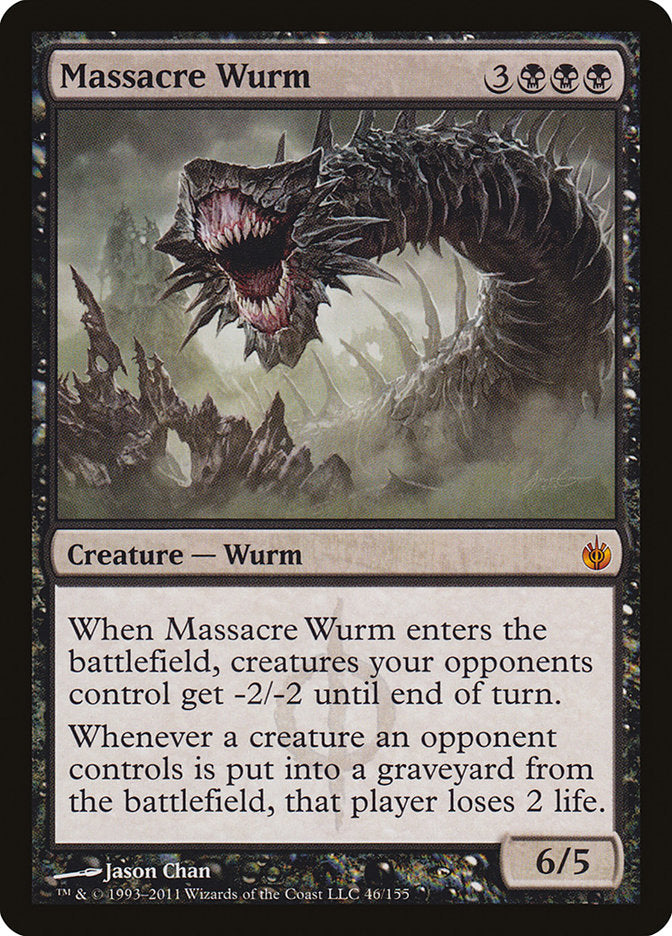 Massacre Wurm [Mirrodin Besieged] | Grognard Games