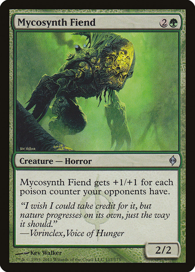 Mycosynth Fiend [New Phyrexia] | Grognard Games