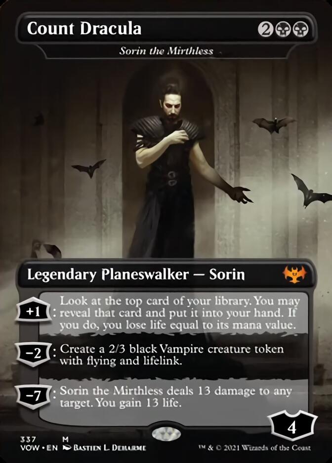 Sorin the Mirthless - Count Dracula [Innistrad: Crimson Vow] | Grognard Games