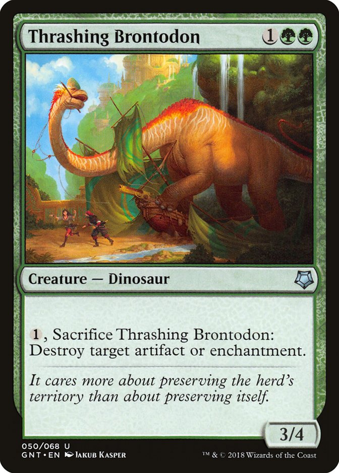 Thrashing Brontodon [Game Night] | Grognard Games