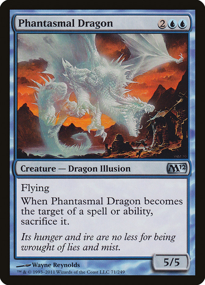 Phantasmal Dragon [Magic 2012] | Grognard Games