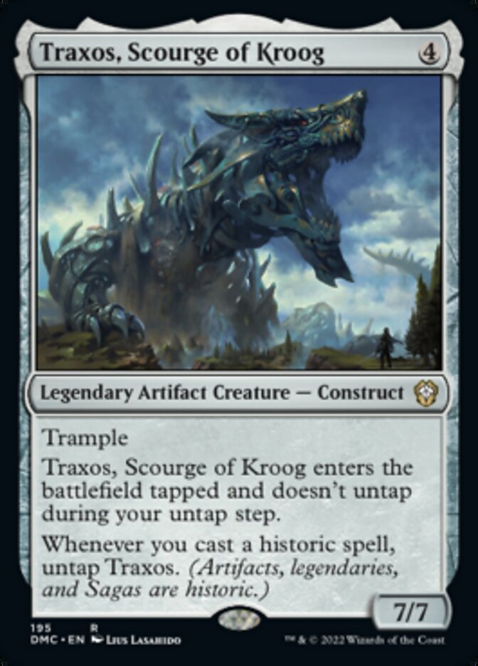 Traxos, Scourge of Kroog [Dominaria United Commander] | Grognard Games