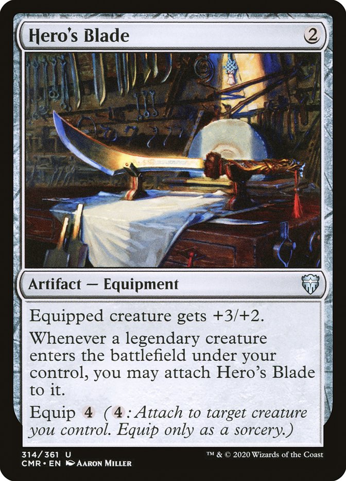 Hero's Blade [Commander Legends] | Grognard Games