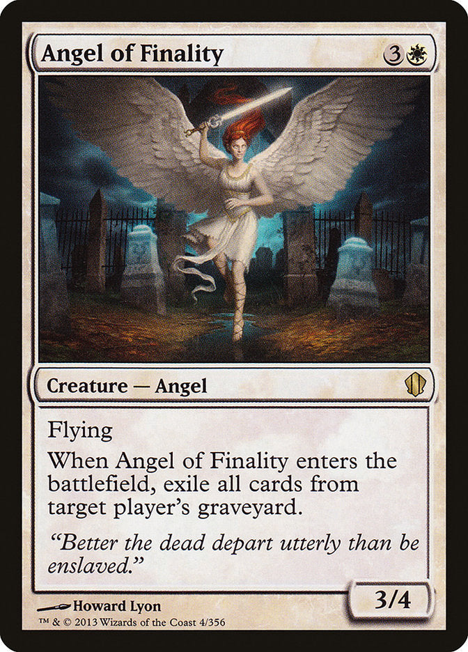 Angel of Finality [Commander 2013] | Grognard Games