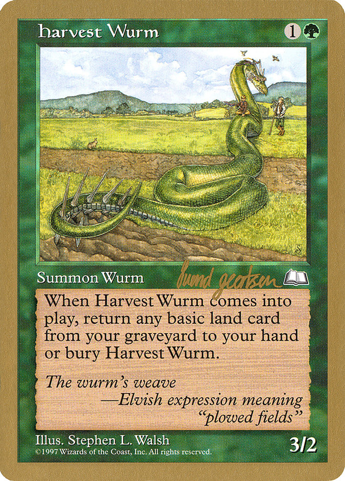 Harvest Wurm (Svend Geertsen) [World Championship Decks 1997] | Grognard Games