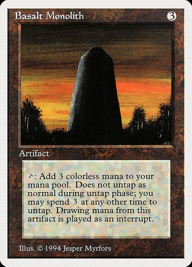 Basalt Monolith [Summer Magic / Edgar] | Grognard Games