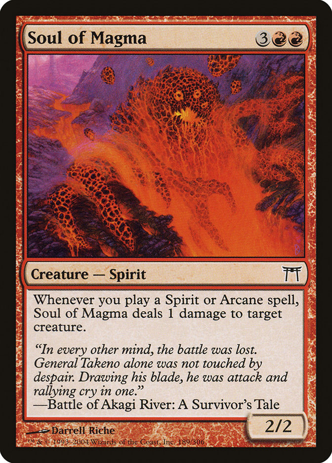 Soul of Magma [Champions of Kamigawa] | Grognard Games