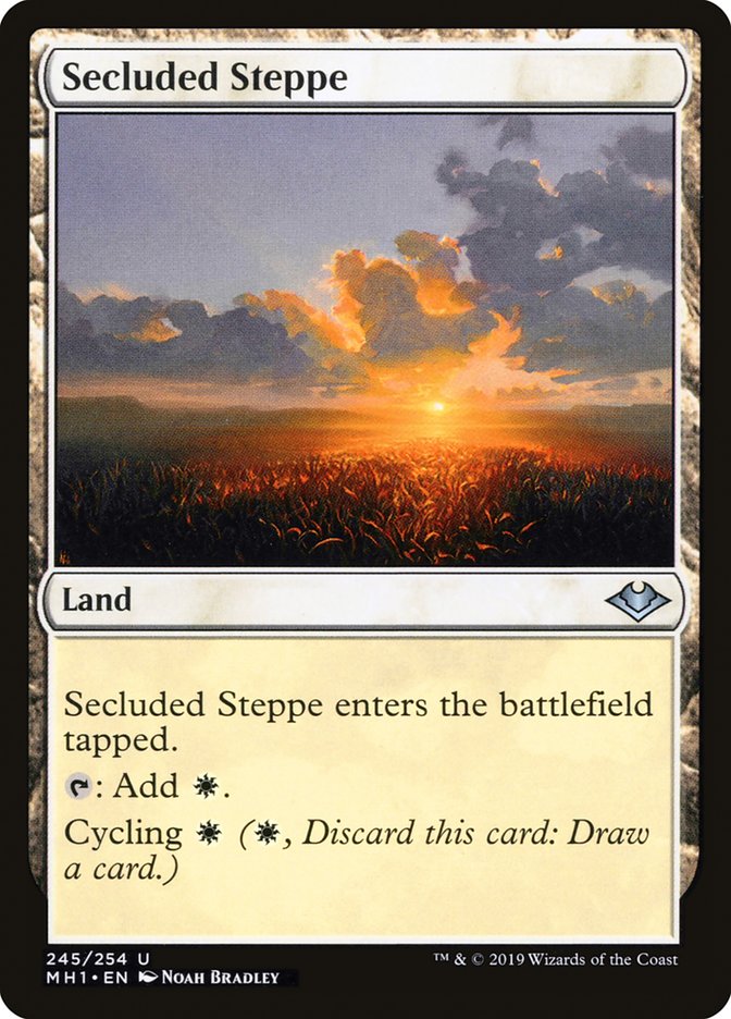 Secluded Steppe [Modern Horizons] | Grognard Games