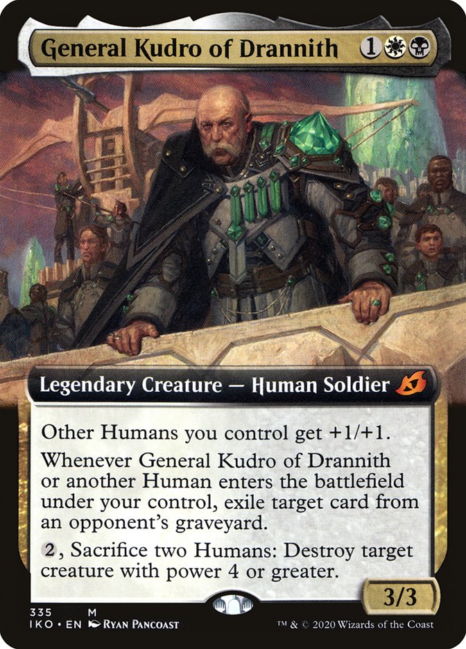 General Kudro of Drannith (Extended Art) [Ikoria: Lair of Behemoths] | Grognard Games