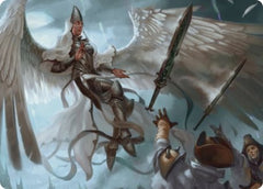 Angelic Quartermaster Art Card [Innistrad: Crimson Vow Art Series] | Grognard Games