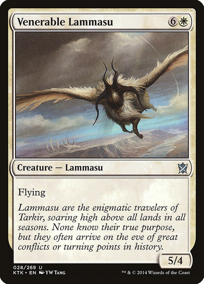 Venerable Lammasu [Khans of Tarkir] | Grognard Games