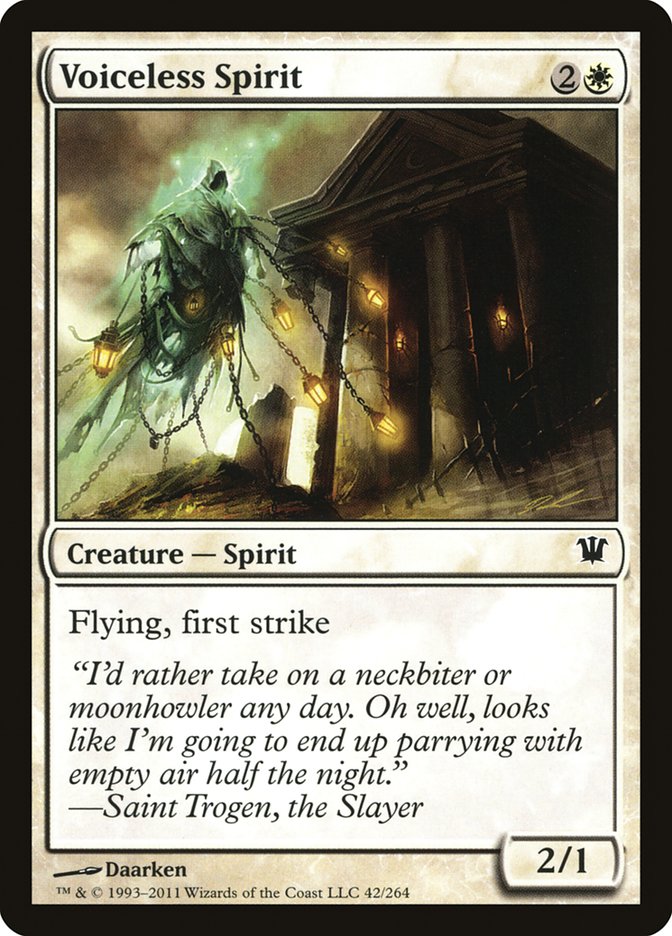 Voiceless Spirit [Innistrad] | Grognard Games