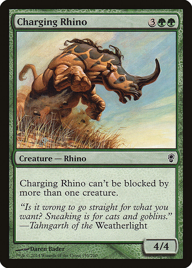 Charging Rhino [Conspiracy] | Grognard Games