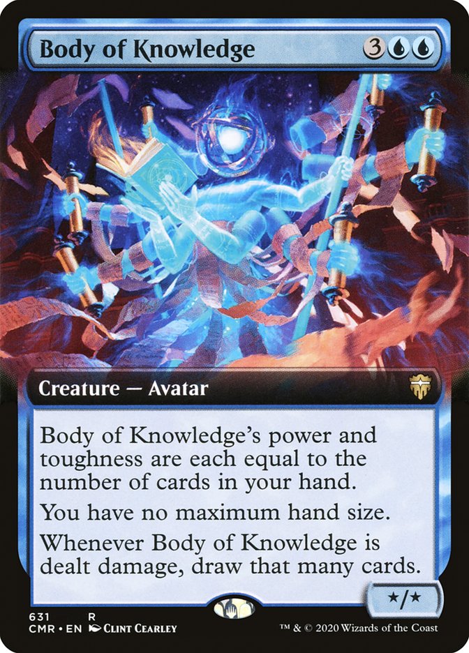 Body of Knowledge (Extended Art) [Commander Legends] | Grognard Games