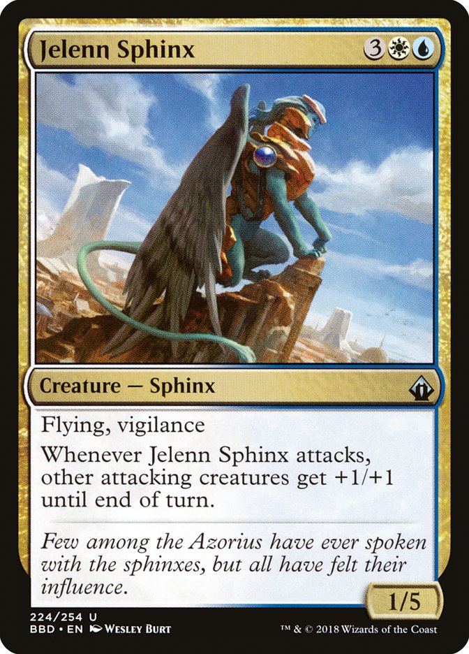 Jelenn Sphinx [Battlebond] | Grognard Games