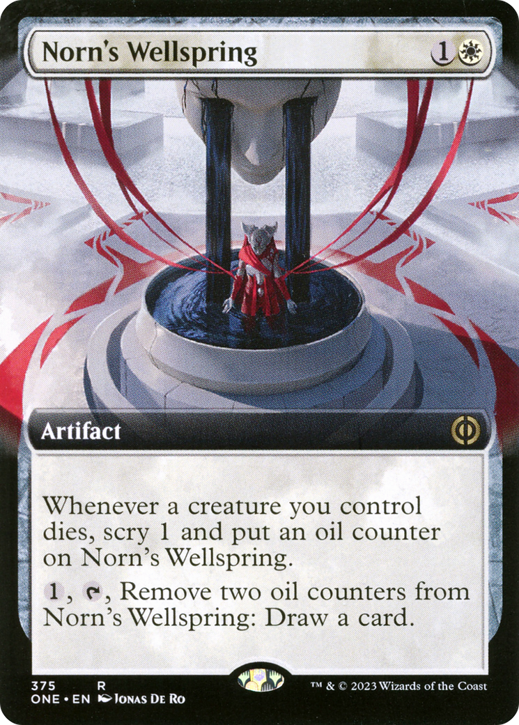 Norn's Wellspring (Extended Art) [Phyrexia: All Will Be One] | Grognard Games