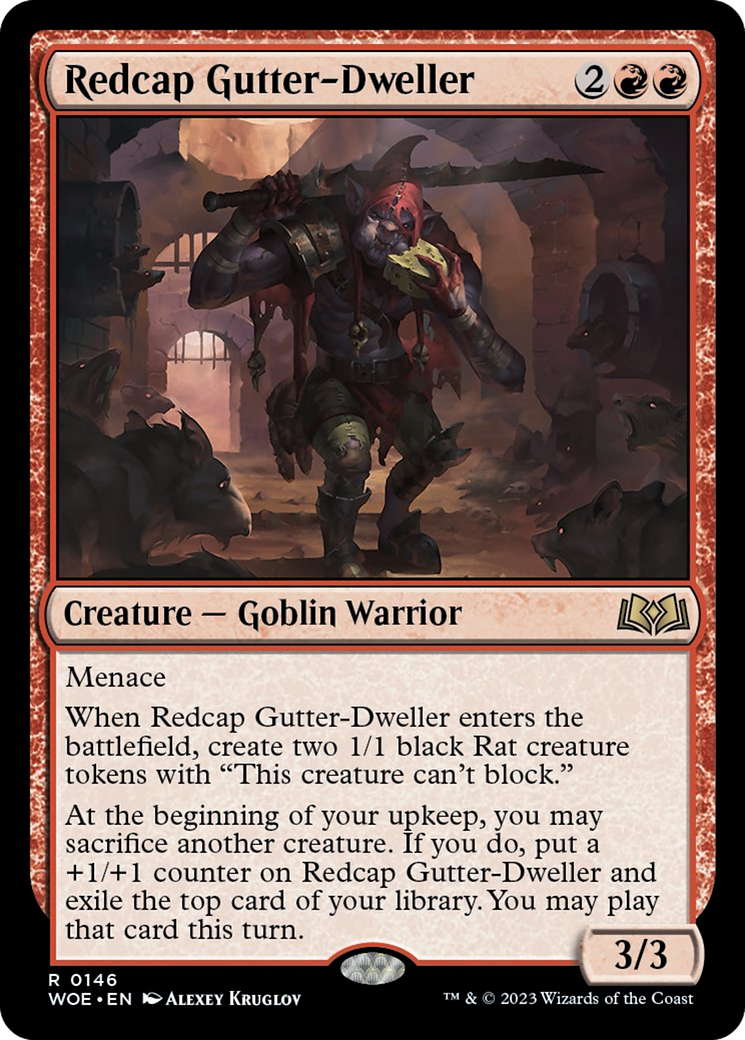 Redcap Gutter-Dweller [Wilds of Eldraine] | Grognard Games