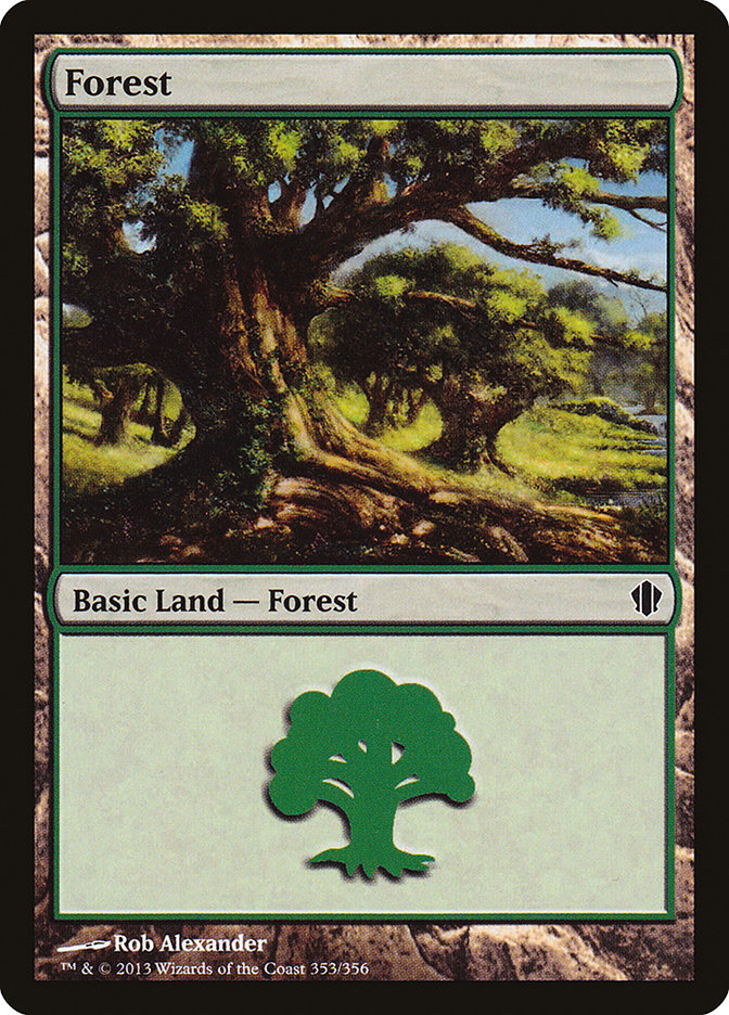 Forest (353) [Commander 2013] | Grognard Games