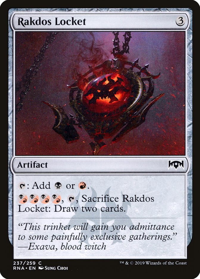 Rakdos Locket [Ravnica Allegiance] | Grognard Games