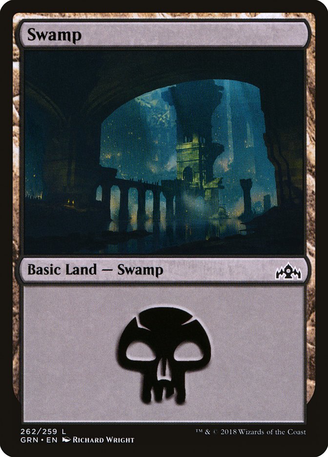 Swamp (262) [Guilds of Ravnica] | Grognard Games