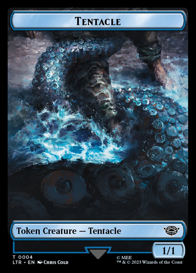 Tentacle Token [The Lord of the Rings: Tales of Middle-Earth Tokens] | Grognard Games