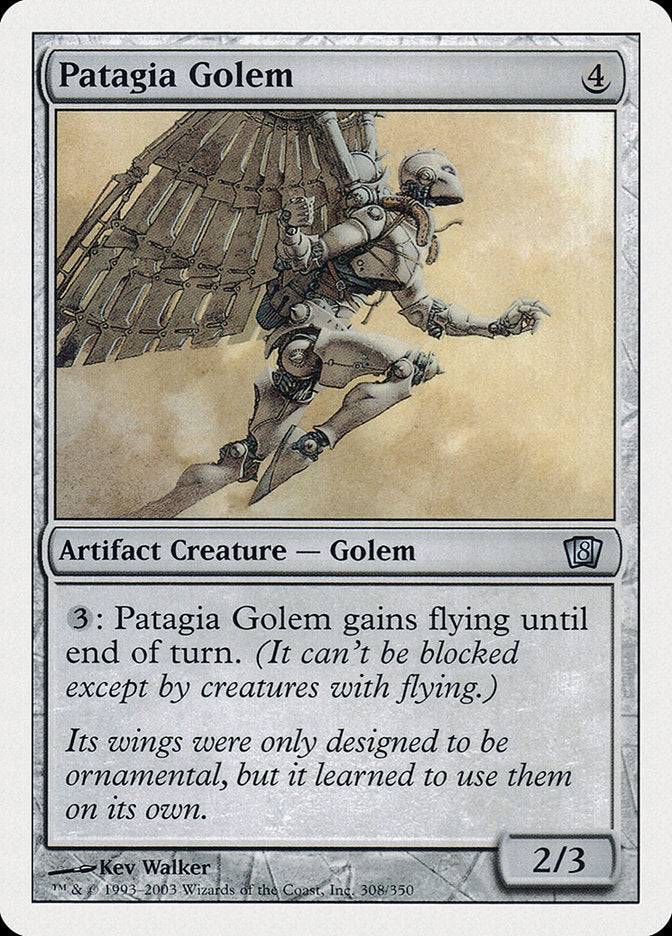 Patagia Golem [Eighth Edition] | Grognard Games