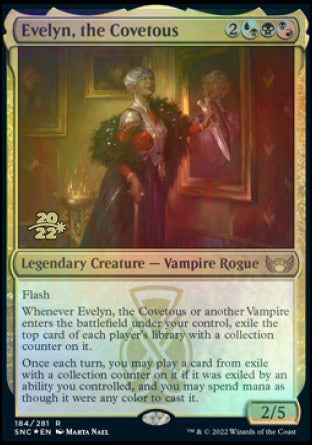 Evelyn, the Covetous [Streets of New Capenna Prerelease Promos] | Grognard Games