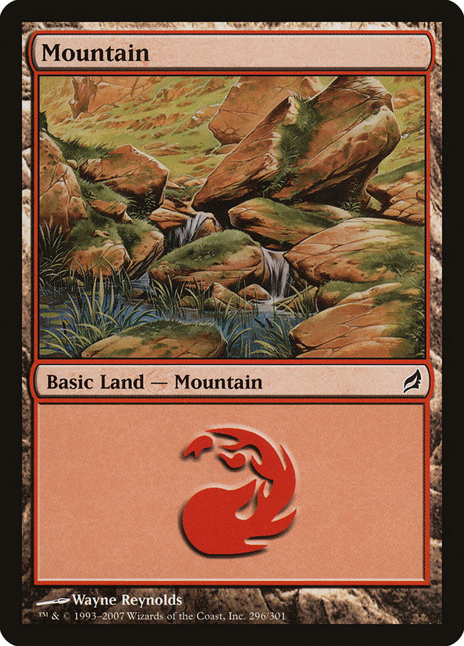 Mountain (296) [Lorwyn] | Grognard Games