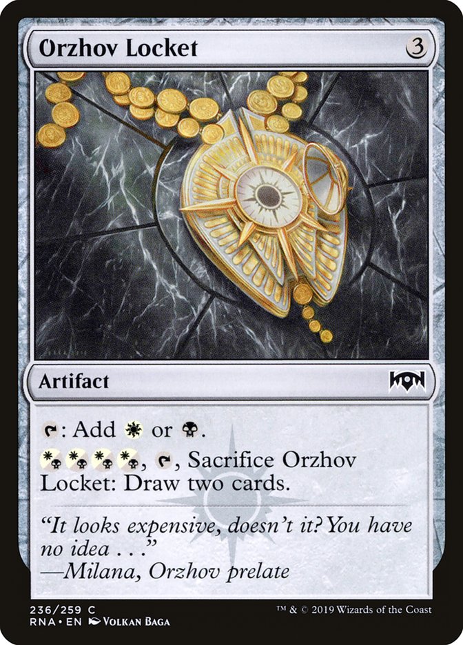 Orzhov Locket [Ravnica Allegiance] | Grognard Games