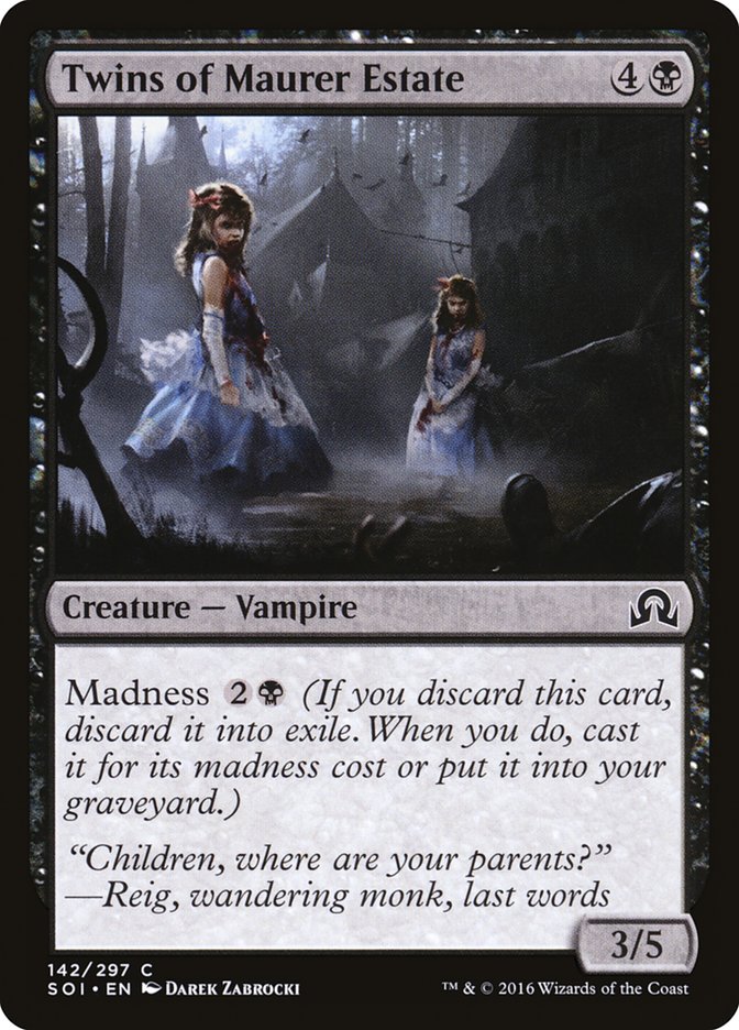 Twins of Maurer Estate [Shadows over Innistrad] | Grognard Games