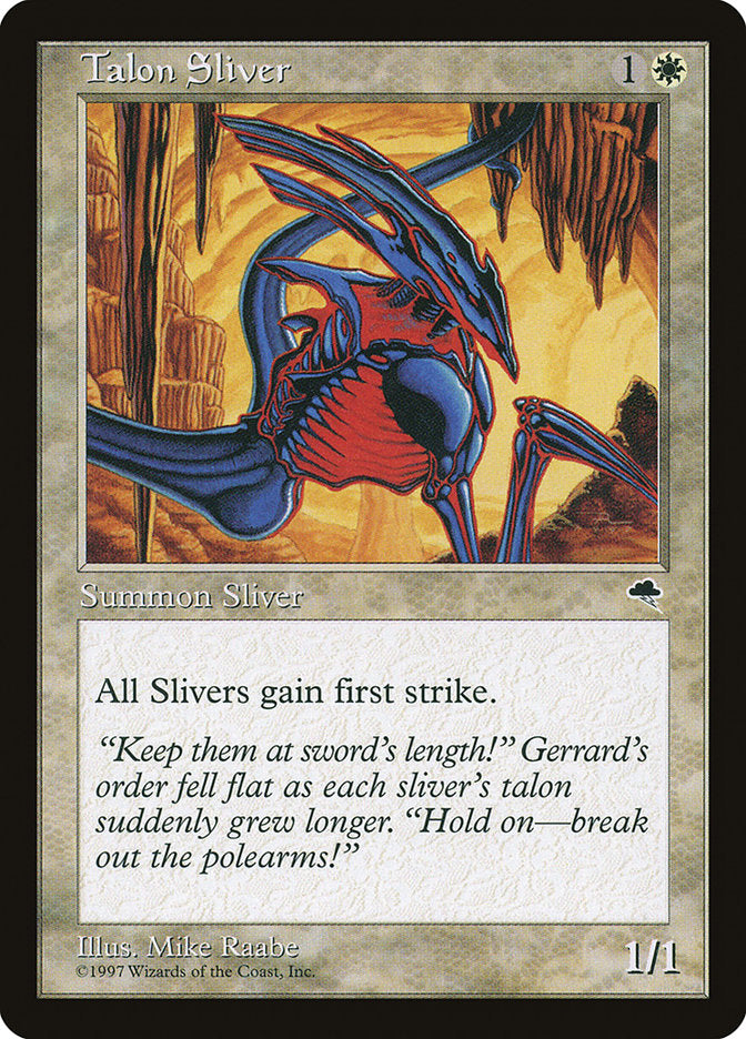 Talon Sliver [Tempest] | Grognard Games