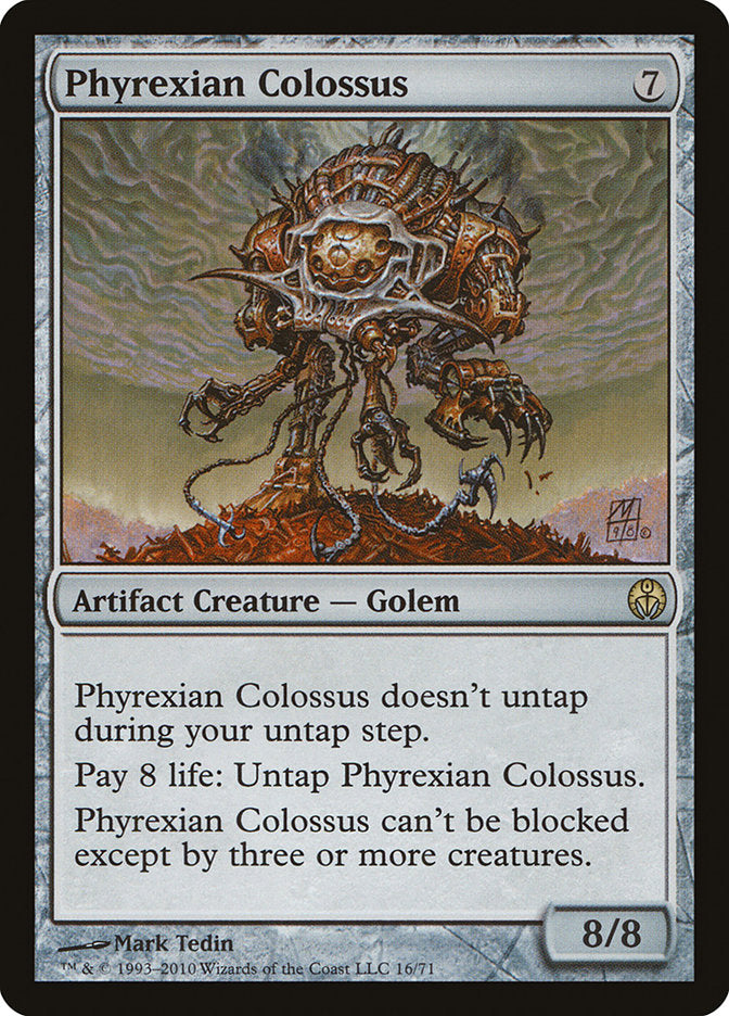 Phyrexian Colossus [Duel Decks: Phyrexia vs. the Coalition] | Grognard Games