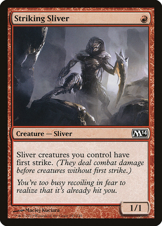 Striking Sliver [Magic 2014] | Grognard Games