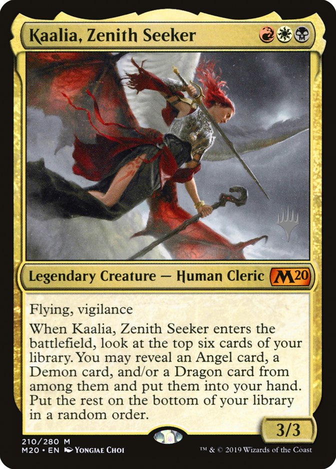 Kaalia, Zenith Seeker (Promo Pack) [Core Set 2020 Promos] | Grognard Games